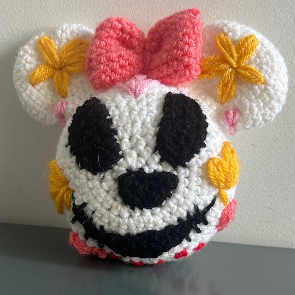 Day of the dead, Dia de los Muertos- Handmade Crochet Plushie